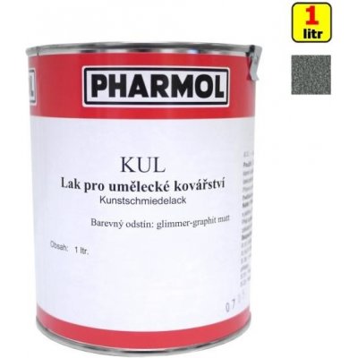 Pharmol lak pro umělecké kovářství Kul 1 l D11 grafitová matná – Hledejceny.cz