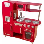KidKraft Červená dřevěná kuchyňka Vintage – Zboží Mobilmania