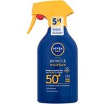 Nivea Sun Protect & Moisture hydratační spray na opalování SPF50+ 270 ml – Hledejceny.cz