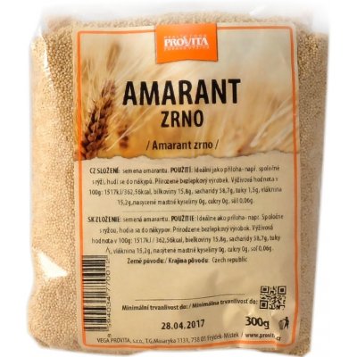 Provita Amaranth zrno 300g – Zboží Dáma