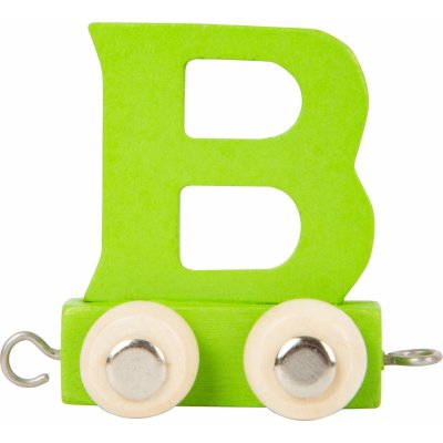 Small Foot by Small Foot vláček barevná abeceda písmeno B – Sleviste.cz