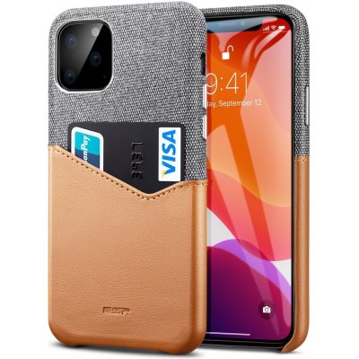 Pouzdro ESR Metro Wallet iPhone 11 Pro Max šedé hnědé – Hledejceny.cz