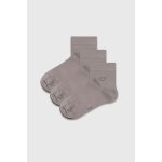 Lonka ponožky Filiona 3 pár světle šedá – Zboží Dáma