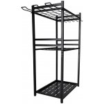 Luaro KX2851 Stojan na zahradní nářadí, ocel, 81 x 43 x 30 cm, černý – Zboží Dáma