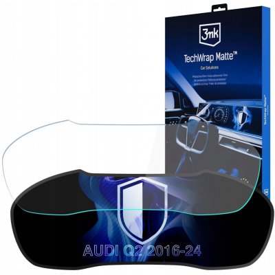 Ochranná Fólie na displej AUDI Q2 2016-2024 (Virtual Cockpit) 3mk TechWrap – Zboží Živě