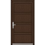 OknaDvereNaMiru.cz Vchodové plastové dveře SLOUPKOVÉ Zora 5 bílá 90 x 205 cm – Hledejceny.cz