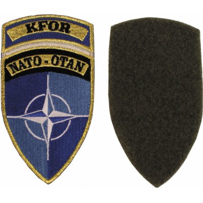 Nášivka KFOR NATO-OTAN - modrá – Hledejceny.cz