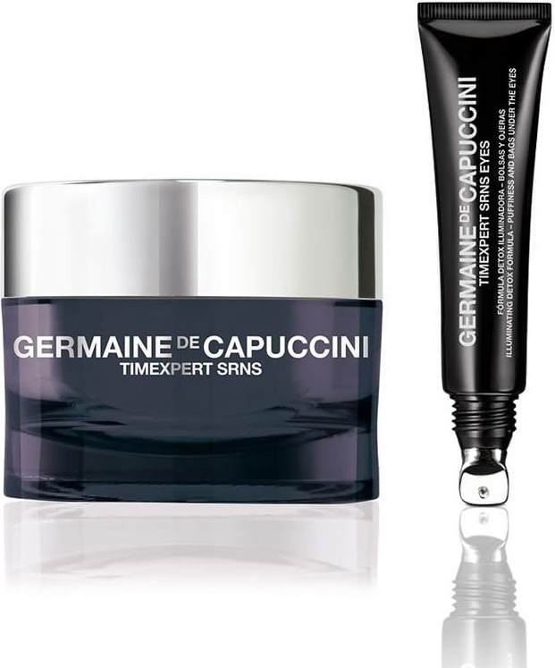 Germaine de Capuccini Timexpert SRNS Duo Set Denní regenerační pleťový krém 50ml + Detoxikační oční krém 15ml