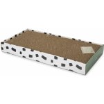 Beeztees škrabadlo pro kočky kartonové JIXY 47 x 24 x 4,5 cm – Zboží Dáma