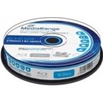 MediaRange BD-R 50GB 6x, printable, spindle, 10ks (MR509) – Sleviste.cz