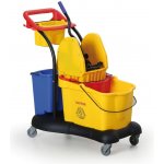 B2B Partner Profesionální úklidový vozík 51 x 85 x 95 cm – Zbozi.Blesk.cz