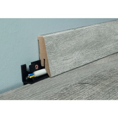 Lišta K58CL071 soklová lišta šedá 2,6 m – Zboží Mobilmania