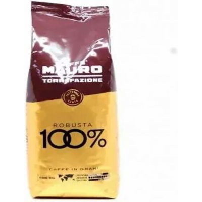 Mauro Caffé 100% Robusta zrnková 1 kg – Hledejceny.cz