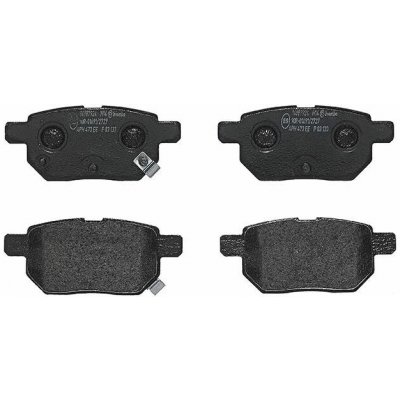 Sada brzdových destiček, kotoučová brzda BREMBO P 83 133 | Zboží Auto
