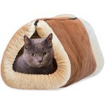 Popron Plyšový pelíšek a podložka 2v1 Kitty Shack 91,5 x 61 cm – Zbozi.Blesk.cz