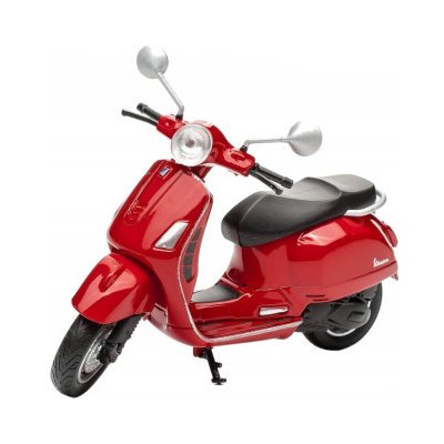 Welly Vespa 2017 GTS 125 cc red 1:18 – Hledejceny.cz