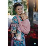 Little Frog šátek růžová Linen Wildness – Zboží Dáma