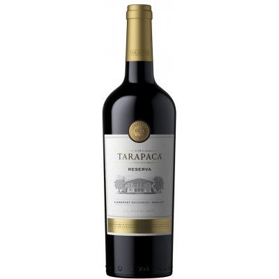 Tarapacá Cabernet Sauvignon- Merlot Reserva 13% 0,75 l (holá láhev) – Zboží Dáma