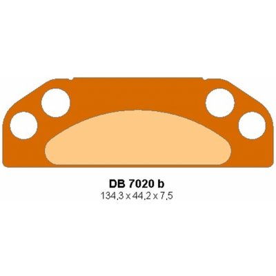 DELTA BRAKING brzdové destičky KH659 (parkovací brzda) levý přední POLARIS RANGER EV ELECTRIC 10-22, RANGER 500 08-13, RANGER 700 06-09, RANGER 800 10-14, RANGER 900 DIESEL 11-14, RZR 1000 XP 14-22 | Zboží Auto