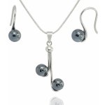 Foxette souprava šperků z chirurgické oceli Perle Růžová JF_0318 – Zboží Dáma