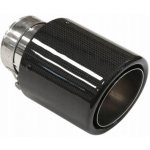 MTuning Koncovka tlumiče výfuku 114 mm, vstup 76 mm, lesklý karbon | Zboží Auto