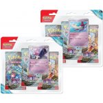 Pokémon TCG Stellar Crown 3-Pack Blister booster – Zboží Dáma