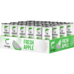 Celsius Energetický Nápoj Fresh Apple Jablko 24 x 355 ml