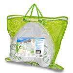 Romeo Ergonomický polštář mezi kolena Deluxe MEMORY BAMBOO 25x25x15 – Zboží Dáma