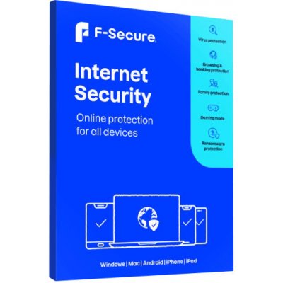 F-Secure Internet Security 5 lic. 2 roky (FCFYBR2N005E1) – Sleviste.cz