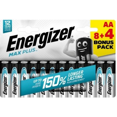 Energizer MAX Plus AA 12ks EM011 – Zboží Mobilmania