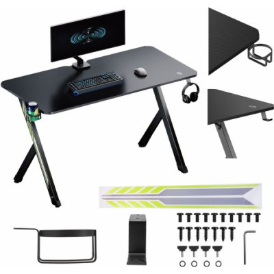 Maclean NanoRS 120x60x75cm RS101 černý – Zboží Mobilmania