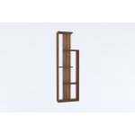 Asir Knihovna WAND ořech – Zboží Mobilmania