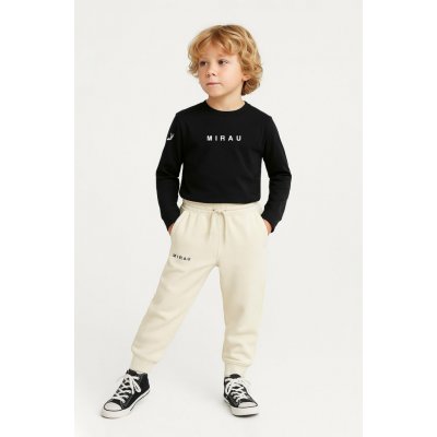 Mirau chlepecké kalhoty Brand světle šedá/melange – Zboží Mobilmania