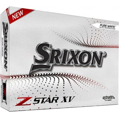 Srixon Z-Star XV Pure Spinskin 22 bílé 3 x 3 ks – Zboží Mobilmania