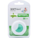 SOFTdent Butterfly Dentální nit s mátou 50 m – Zboží Dáma