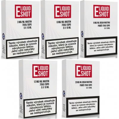 Expran GMBH e-liquid SHOT PG30/VG70 9mg 5x10ml – Zboží Dáma