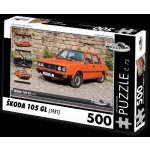 Retro-Auta č. 72 Škoda 105 GL 1981 500 dílků – Hledejceny.cz
