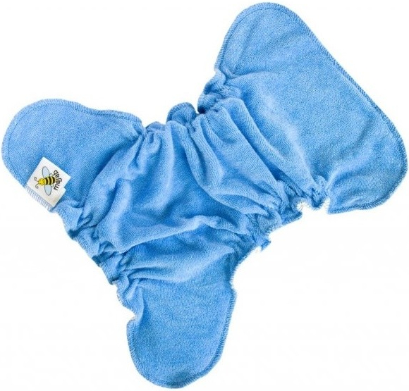 Majab Novorozenecká kalhotková plena na snappi Tmavý tyrkys modrá