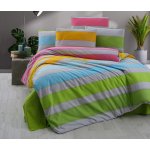 Brotex povlečení bavlna Rainbow color zipový uzávěr 140x220 70x90 – Zboží Mobilmania