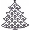 Vánoční dekorace MFP Paper stromek závěs dřevo 15cm
