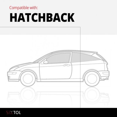 Gumová vana do kufru SIXTOL Datsun mi-Do Hatchback 5-door 2014 – Zboží Mobilmania