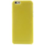 Pouzdro AppleMix Ultra tenké plastové Apple iPhone 6 tl. 0,3mm - matné - žluté – Zboží Mobilmania