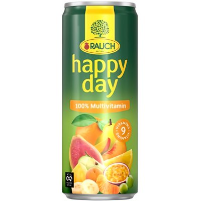 Rauch Happy Day Multivitamin red 100% 1 l – Zboží Dáma