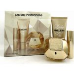 Paco Rabanne Lady Million pro ženy EDP 80 ml + tělové mléko 100 ml + EDP 10 ml dárková sada – Hledejceny.cz