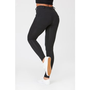 Boost Jeans Mid Waist Black černé