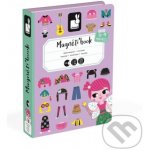 Janod magnetibook Oblékání holky – Zboží Dáma