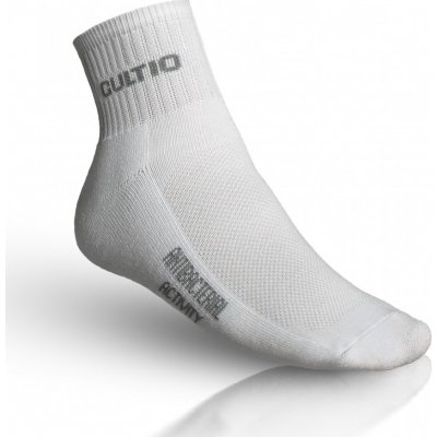 Gultio Polofroté ponožky s aktivním stříbrem vysoké bílé