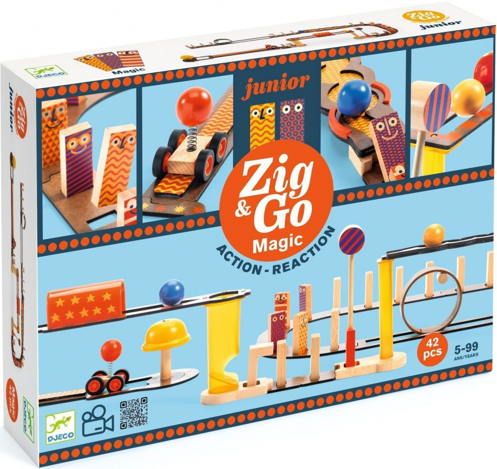 Djeco Zig & Go Junior Magic 43 ks