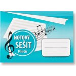 BOBO Notový sešit A5 – Zboží Mobilmania