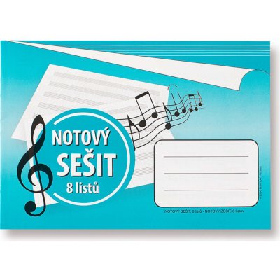 BOBO Notový sešit A5 – Zboží Mobilmania